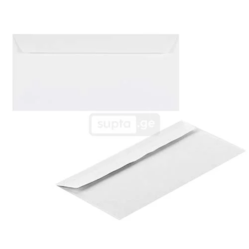 ფულის კონვერტი 'დიპლომატი' 10.5*24.0სმ 110გრ 1*100ც